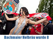 Micaela Schäfer war zu Gast beim 8. Geburtstag von Bachmaier Hofbräu (©Foto. veranstalter)